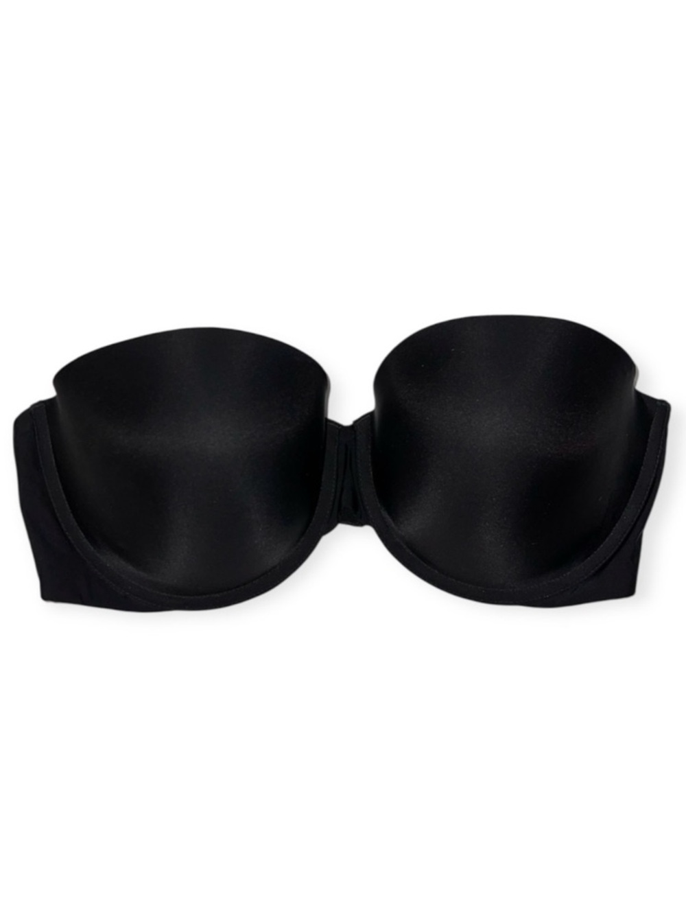 VICTORIA’S SECRET Strapless Convertible Bra Straps Included 38D Black NWT